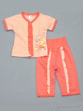 Комплект Фламинго детский, цвет персиковый