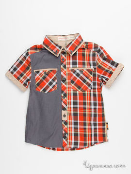 Рубашка Deux par Deux для мальчика, цвет мультиколор