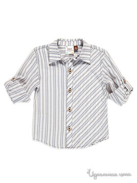 Рубашка Fore!! Axel & Hudson для мальчика, цвет кремовый, серый