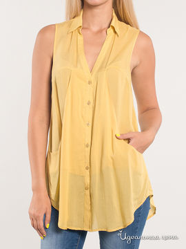 Блуза F5 женская, желтая
