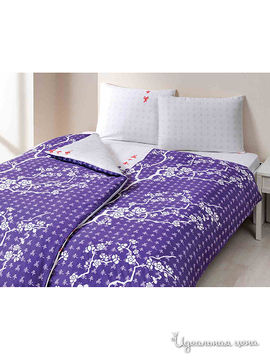 Комплект постельного белья семейный Тас, цвет фиолетовый
