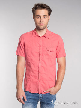 рубашка F5 мужская, цвет розовая
