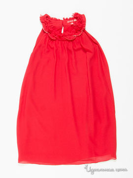 Платье Young reporter для девочки, цвет красный