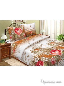Комплект постельного белья семейный Традиция текстиля, цвет мультиколор