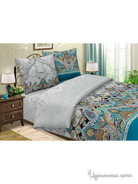 Комплект постельного белья 1,5 спальный Традиция Текстиля, цвет мультиколор