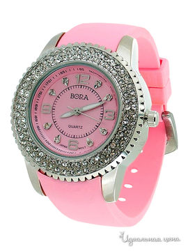 Часы наручные Bora, розовые