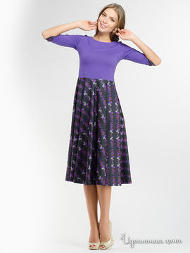 Платье Анна чапман, фиолетовое