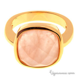 Кольцо Migura, цвет золотой, розовый
