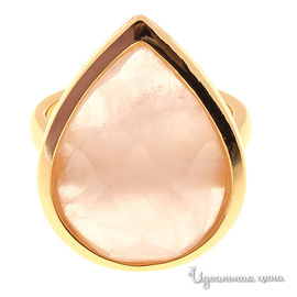 Кольцо Migura, цвет золотой, розовый
