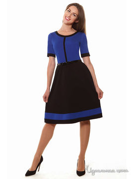 Платье Giulia Rossi, цвет черный, синий