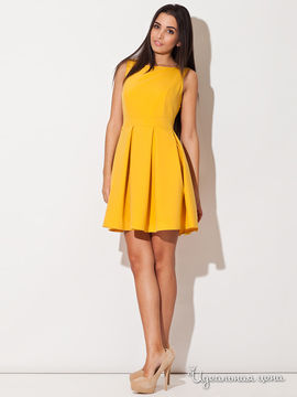 Платье Katrus, цвет желтый