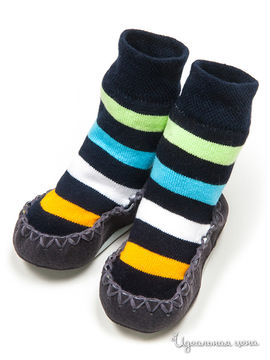 Носки-тапочки Pattino детские, цвет черный