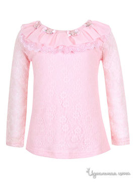 Блуза M&d school story для девочки, цвет розовый