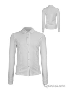 Блуза M&D для девочки, цвет белый