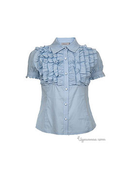 Блуза Vitacci для девочки, цвет голубой