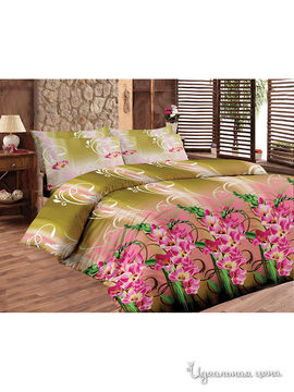 КПБ 1,5-спальный 3D Храмцовский текстиль "Аквамарин", цвет мультиколор