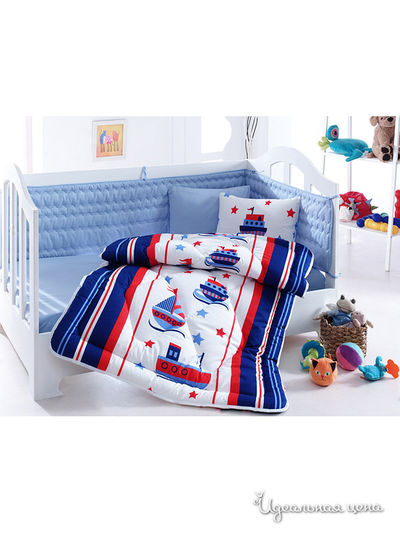 Набор в детскую кроватку, Ранфорс Cotton Box, цвет Мультиколор