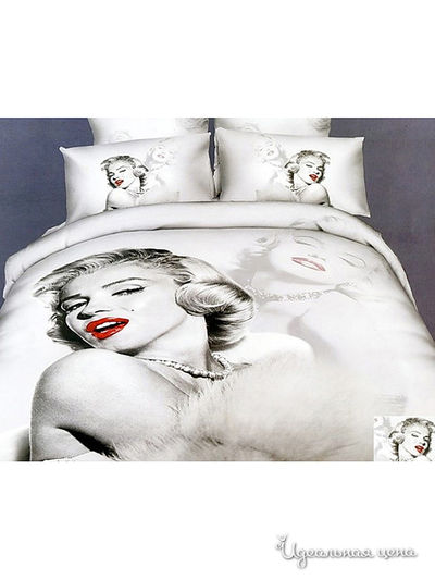 Комплект постельного белья 1,5-спальный 3D Текстильный каприз, цвет мультиколор
