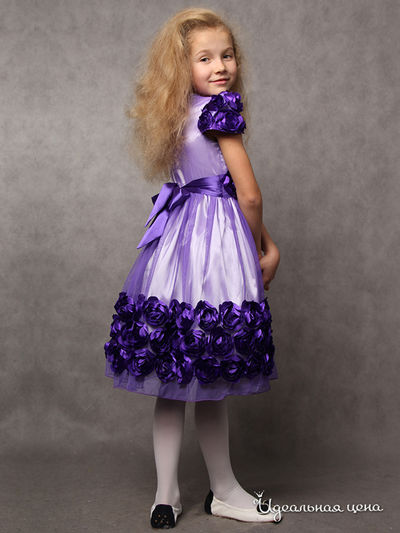 Платье Красавушка, цвет фиолетовый