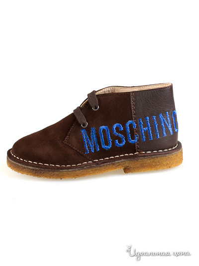Ботинки Moschino, цвет коричневый