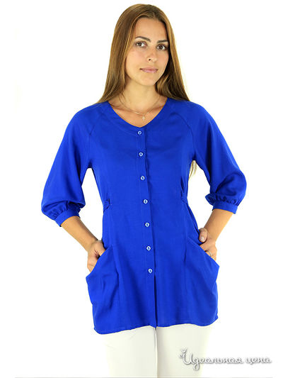 Блуза Fleuretta, цвет синий