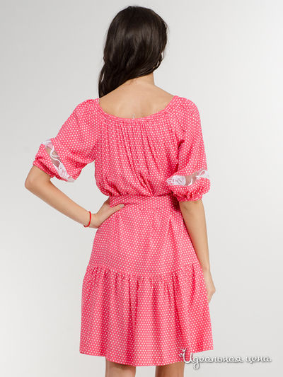 Платье Maria rybalchenko, цвет ярко-розовый