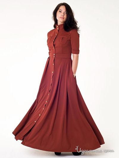 Платье LuAnn, цвет терракотовый