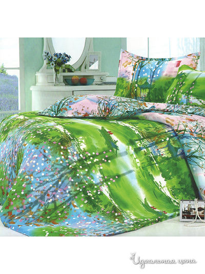 Комплект постельного белья Евро Dominanta, цвет мультиколор