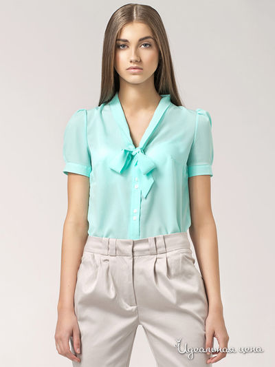 Блуза Nife, цвет бирюзовый