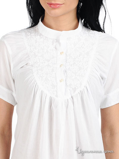 Блуза Manvi, цвет белый