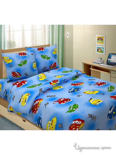 Комплект постельного белья  1,5-спальный детский Традиция Текстиля, цвет мультиколор