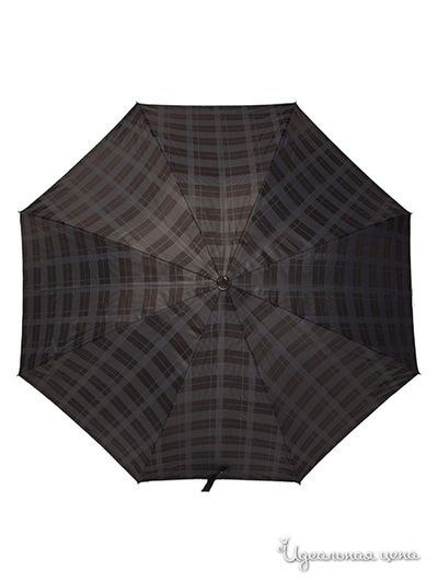 Зонт Isotoner, цвет черный, серый