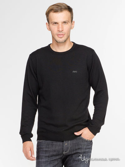 Пуловер Armani Jeans, цвет черный