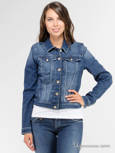 Джинсовая куртка Armani Jeans, цвет синий