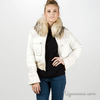 Куртка Lux Mix женская, цвет белый