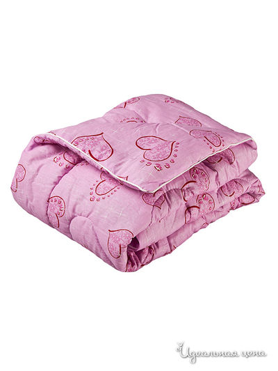 Одеяло 110x140 см Непоседа, цвет розовый