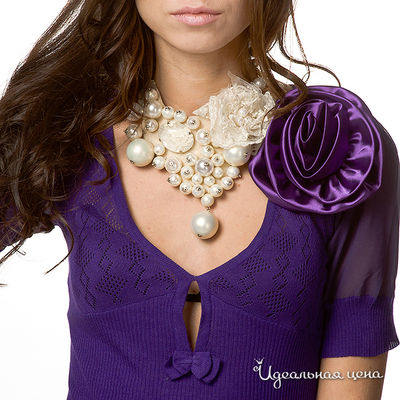 Блуза Lussotico женская, цвет фиолетовый