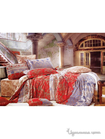 Комплект постельного белья, 1,5-спальный Valtery, цвет Мультиколор