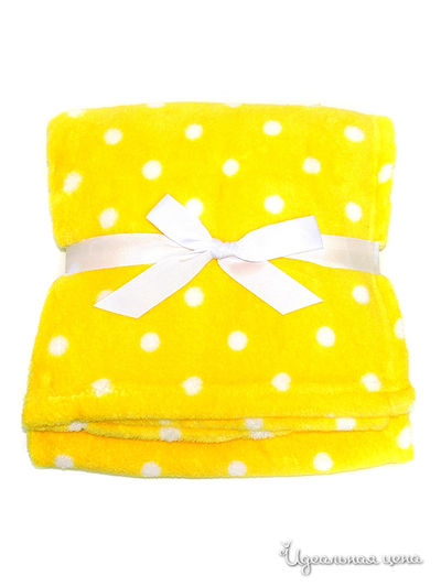Одеяло, 76х91 SoftTouch, цвет желтый