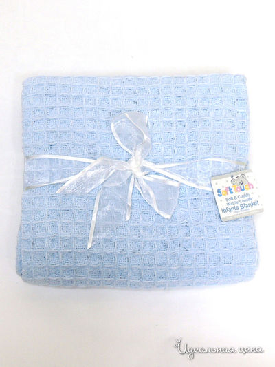 Одеяло, 72х84 SoftTouch, цвет голубой