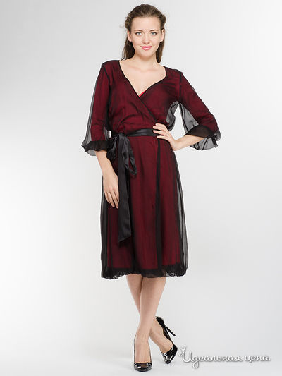 Платье Max Chernitsov, цвет черный, красный