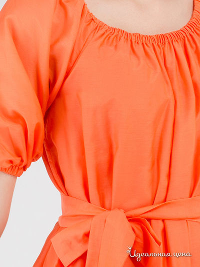 Платье Maria rybalchenko, цвет оранжевый