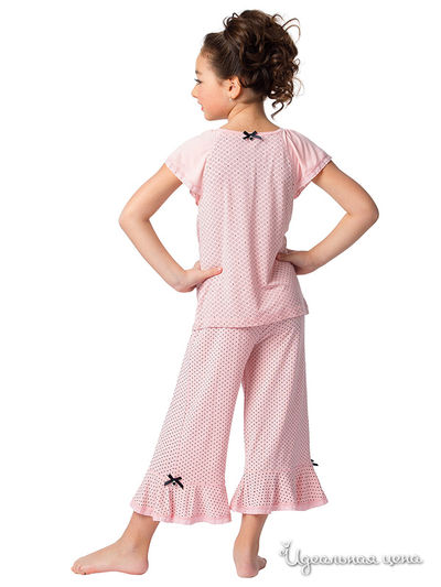 Пижама Arina для девочки, цвет розовый