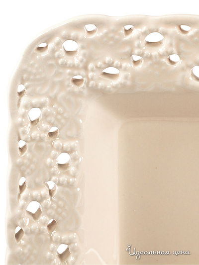 Менажница Elff Ceramics, цвет молочный, Размер 37*18 см