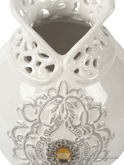 Ваза для цветов Elff Ceramics, цвет молочный, Высота 26 см