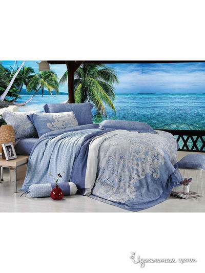 Комплект постельного белья 2-х спальный Shinning Star, цвет синий