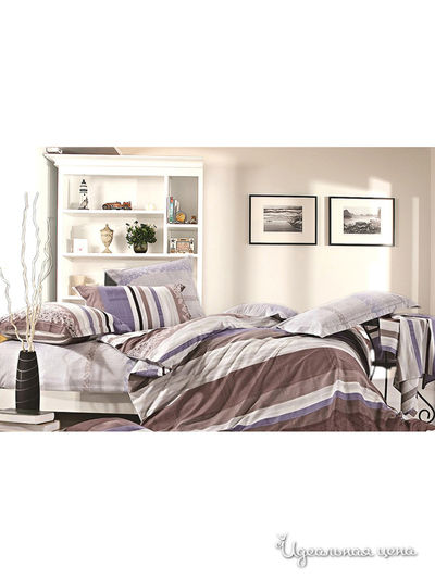 Комплект постельного белья 1,5-спальный Фаворит-Текстиль, цвет меланж