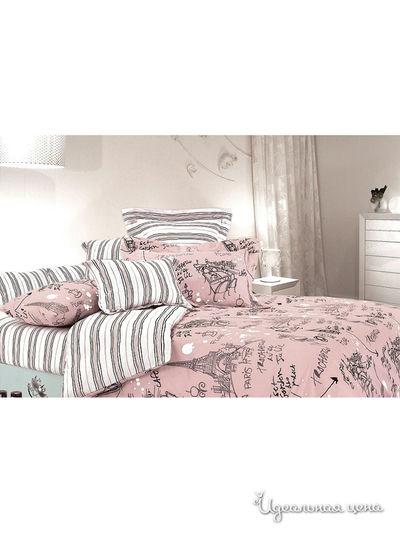 Комплект постельного белья 1,5-спальный Фаворит-Текстиль, цвет париж