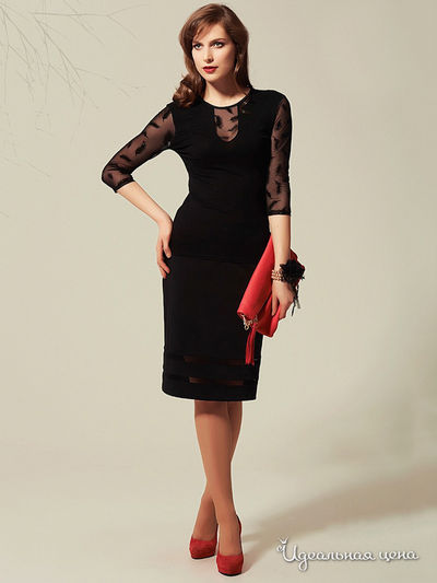 Блуза Valeria Lux, цвет черный