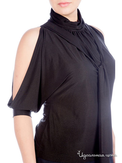 Блуза Prima Linea, цвет темно-коричневый